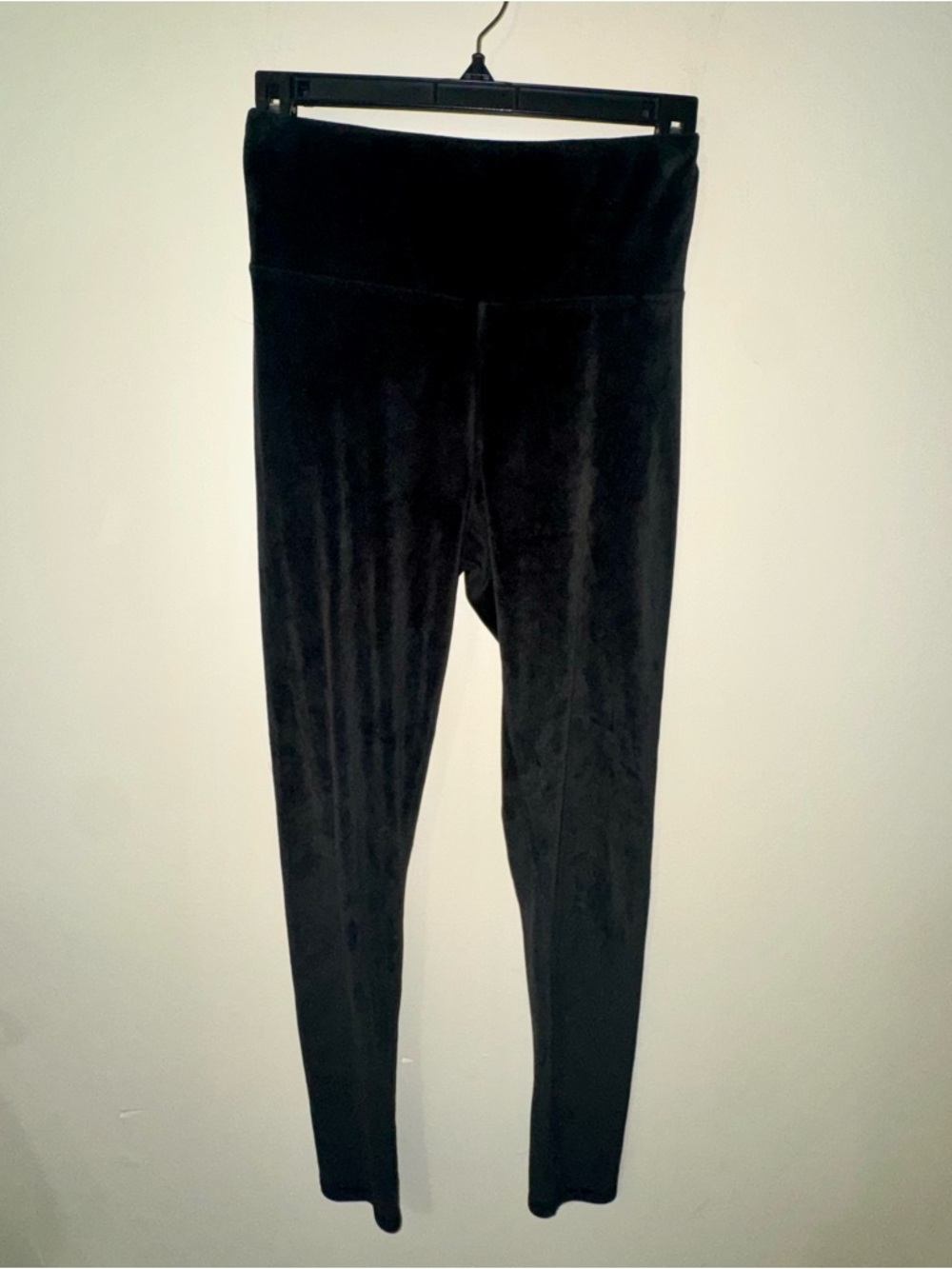 32 Degrees Black Velour Leggings
